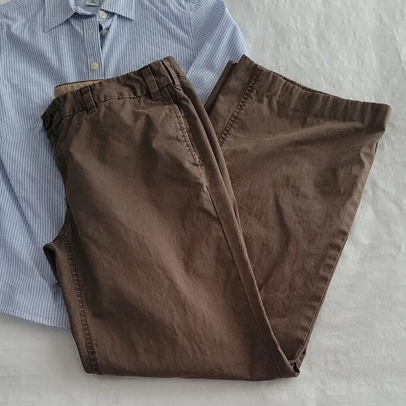 Banana Republic Chocolate Pants - Picture 1 of 7